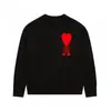 25 Otoño/Invierno Nuevo Top de Punto de Manga Larga con Letras de Corazón Estilo Perezoso Suéter Holgado para Mujer Fd93104813