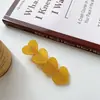 Xinzhimeng Joyería Acetato Clip sin Costuras Clip Borde de Corazón Clip Floral Coreano Clip de Borde Clip para Flequillo Clip Superior Pinza para el Cabello