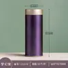 Latas metálicas redondas de folha de flandres calibre 25 de grau alimentício, seladas, disponíveis em sete cores, latas metálicas de armazenamento à prova de umidade, personalizáveis