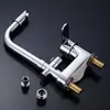 Grifo de Lavabo para Baño con Regadera Lavabo Fregadero de Encimera Agujero Doble Agujero Triple Mezclador Antiguo Válvula Interruptor