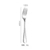 Venta al por mayor de Acero Inoxidable 304 Vajilla Doméstica Hotel Estilo Occidental Cuchara para Hielo 1010 Vajilla Occidental Set de Cuchillo, Tenedor y Cuchara para Steak
