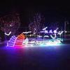 Fuente Fabricante Producción Velero Parque Exterior Ingeniería Iluminación Bola Luz Decorativa LED Bola Patrón Luz de Estilo