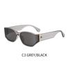 Gafas de Sol Curvas Ojo de Gato 2024 Nuevas para Mujer Anti-UV de Alto Nivel Todas las Combinaciones Gafas de Sol Transfronterizas