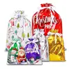 Bolsas de Regalo Navideñas con Cordón de Fábrica, Bolsas para Empaquetar Regalos de Navidad, Bolsas de Almacenamiento, Bolsas de Regalo para Fiestas