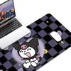 Alfombrilla de Ratón de Dibujos Animados Kurome Grande Almohadilla para Escritorio de Computadora Almohadilla para Juegos Borde Antideslizante Engrosada Café Internet E-Sports Almohadilla para Escritorio