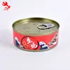 Venta al por mayor de fábrica Mariscos Pequeños Picantes 100g Listos para Comer Enlatados Ajo Salsa de Ostra Lata de Mariscos Pequeños