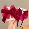 Pinzas para el Cabello de Niña Año Nuevo Princesa Fugitiva Pinza con Lazo de Cinta Pinza para Bebé Niña Accesorios para el Cabello para Niñas