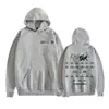 Sudadera con capucha de álbum Anuel Aa Rhlm 2 Real Hasta La Muerte para mujer Hip Hop de los 90