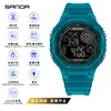 Marca Sanda Popular Reloj Electrónico Pantalla Única Reloj Despertador Multifunción Reloj para Estudiante Juventud Natación Impermeable Reloj Deportivo