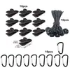 Clip para Tienda de Campaña Resistente al Viento para Exteriores Transfronterizo, Clip Espiral de Nylon para Lona, Clip Multifuncional para Cuerda de Viento de Tienda