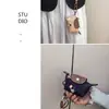Mini Bolso Lindo para Mujer con Diseño de Nicho, Bolso Dumpling, Monedero, Portamaquillaje, Estuche para Auriculares, Llavero, Colgante para Bolso, Bolso Croissant