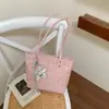 Bolsa tote Shuai Mijia estilo coreano de gran capacidad 2026 verano nuevo bolso de hombro para el día a día bolso de mano simple