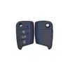 Adecuado para Vw Volkswagen Lingdu Golf 7 Touran L Jia Tourism Tiguan L Touron Hebilla de Llave de Silicona Funda Protectora