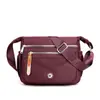 Bolso de hombro multicapa para mujer, gran capacidad, resistente al agua, adecuado para el trabajo y el ocio, elegante y con estilo, cabe un teléfono, bolso cruzado