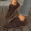 Respirável Plano Tendência Nova Moda Versátil Feminino 2026 Tênis de Board Primavera e Outono Retro Casual Confortável Tênis de Treino Alemão