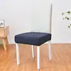 Funda Elástica Jacquard con Forma de Diamante Doble Elástico para Silla de Comedor, Cubierta a Prueba de Polvo y Resistente a Arañazos de Gato, Cubierta para Taburete