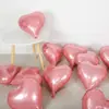 18 polegadas em forma de coração amor folha de alumínio balão forma aniversário infantil layout da sala de casamento casamento proposta confissão