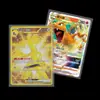 20 protetores de cartas foscos de seda, 50 folhas por pacote, vários tamanhos de protetores de cartas para PTCG, Pokemon, Yu-Gi-Oh e outros jogos de tabuleiro