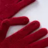 Nuevos guantes de punto acanalado de cachemira para otoño e invierno, cálidos y a prueba de frío, suaves y amigables con la piel para hombres y mujeres, adecuados para ciclismo al aire libre