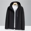 2022 primavera y otoño impermeable cortaviento softshell con capucha para hombre y mujer delgado de una sola capa para montañismo al aire libre ropa de asalto 7068