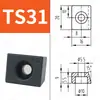Bloque de Carril de Guía Lineal Bloque de Fijación de Carril para Máquina-Herramienta Placa de Presión Pórtico k3y4y5t1t2t3 Tipo Bloque de Cuña