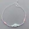 Prata de lei S925 novo pulseira Sanrio de desenho animado design nicho pulseira de bebê joia de prata vendas diretas da fábrica transfronteiriça