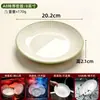Platos de melamina, platos de plástico de grado comercial para restaurantes, platos redondos para restaurantes de comida rápida, hoteles y buffets, platos de imitación de porcelana ósea