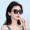 Gafas de Sol Avanzadas Resistentes a los Rayos UV para Mujer, Cuadradas de Montura Grande, Adelgazantes para Cara Redonda, Resistentes al Sol, Distintivas y a la Moda
