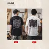 Camiseta Pesada Retro Americana para Hombre Manga Corta Algodón Puro Verano 2026 Nueva Marca de Moda Corte Holgado Camiseta para Hombre Al por Mayor