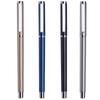 Deli/Deli S82 Pluma de Gel Metálica Pluma Estudiante Oficina Negocios Pluma de Firma Negra 0.5mm Punta de Bala
