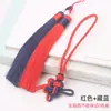 Nó Chinês Borla Semi-acabado Nó Auspicioso Corda de Alça Duas Cores Espinho Acessórios Acessórios DIY Corda para Pendurar no Carro