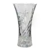 Jarrón de Cristal Grueso Transparente para Decoración Hidropónica Bambú Rico Lirio Estilo Europeo Sala de Estar Arreglo Floral Creativo Lirio