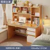 Mesa de computadora escritorio de escritorio estantería juego integrado simple moderno dormitorio escritorio para escribir mesa de estudio para estudiantes en casa