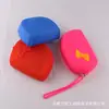 Billetera de Lazo de Silicona Billetera de Silicona Monedero Creativo Billetera con Cremallera de Lazo de Silicona