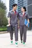 Selección estricta de overoles transpirables de manga corta de verano, uniformes para taller, traje delgado resistente al desgaste para reparación de automóviles, ropa de protección laboral