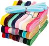 1cm cinta de flocado nueva embalaje de caja de regalo accesorios de ropa lazo joyería hecha a mano cuerda para el cabello terciopelo
