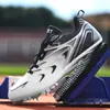 Nuevas Zapatillas de Pista y Campo para Reuniones Atléticas, Carreras de Distancia Corta, Estudiantes de Secundaria Entrando a la Preparatoria Hombres y Mujeres Entrenamiento Profesional de Pista y Campo Zapatos de Ocho Clavos
