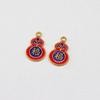 Aleación de gota de aceite Cloisonne artesanía antigua Xiangyun Fu personaje accesorios de calabaza DIY pulsera colgante collar colgante
