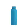 Botella Termo de Acero Inoxidable de Boca Pequeña Transfronteriza de Doble Pared al Vacío Termo Deportivo Americano Taza de Agua con Pintura de Goma