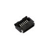 [Outlet de Fábrica] Taihua 0.5 Tipo Flip 6p Inserción Frontal Anillo de Presión Trasero Resistente a la Temperatura Conector Patch H1.0 FPC