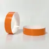 Pulseras Desechables de Papel Sintético, Antifalsificación, Impermeables, Resistentes al Desvanecimiento, Bandas de Identificación para Entrada, Disponibles en Stock, Personalizables, Portátiles