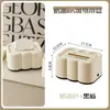 Caixa de Lenços para Mesa, Caixa de Armazenamento de Papel, Sala de Estar em Casa, Mesa de Centro da Sala de Jantar, Caixa de Papel Criativa Nórdica Simples Multifuncional