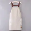 Delantal Impermeable y a Prueba de Aceite al por Mayor para Cafetería Cocina Hogar Jardinería Ropa de Trabajo Delantal de Cocina