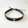 Hebilla Creativa Transfronteriza Decoración para Sombrero de Paja DIY Hecho a Mano Estilo Étnico Bohemio Cuerda Trenzada con Accesorios para Sombrero