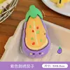 Llavero de Brochetas de Barbacoa de Dibujos Animados Lindo Llavero Creativo de Comida Simulada Verduras Personalidad Muñeco de Peluche Colgante para Mochila