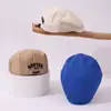 Boina de bebé de moda para网红, gorra de béisbol para niños versátil, gorra de red de verano transpirable con letra BOSTON T552