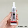 Pegamento B7000 con punta de aguja 15ml para joyería hecha a mano DIY, incrustaciones y adhesivo súper fuerte para unir joyería y pedrería
