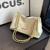 Bolso de Mano Popular con Cadena de Este Año Bolso de Mujer 2025 Nuevo Bolso Tote Casual Bolso de Hombro Versátil Bolso de Axila
