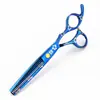 Tijeras Profesionales para Peluquería Color Oro Negro Flor de Cerezo, Tijeras para Cortar el Cabello, Tijeras Planas, Tijeras Entresacadoras, Tijeras para Flecos, Tijeras Entresacadoras, Disponibles en 7 Colores