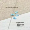 Aleación Gelatina Dos Tonos Corazón Cuentas Dulce Cuadrado Cuentas Sueltas Hecho a Mano DIY Cadena de Teléfono Móvil Material Accesorios Mayoreo